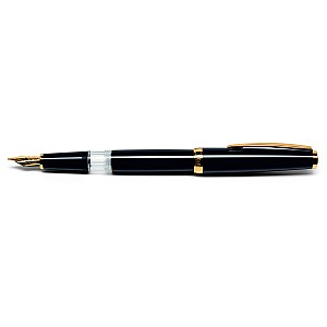Cleo Skribent Classic Black GT Piston Füllfederhalter