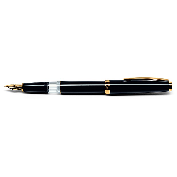 Cleo Skribent Classic Black GT Piston Vulpen