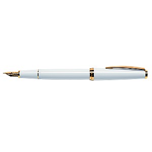Cleo Skribent Classic White GT Cartridge Füllfederhalter