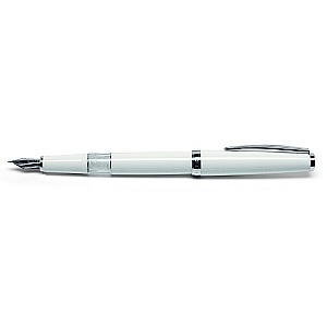 Cleo Skribent Classic White ST Piston Fountain pen