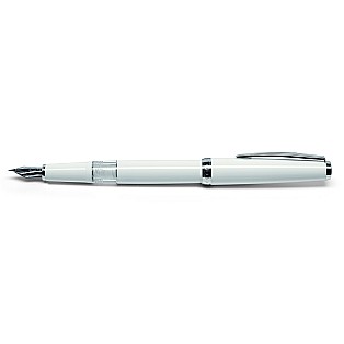 Cleo Skribent Classic White ST Piston Vulpen