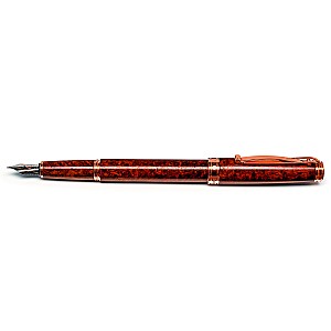 Cleo Skribent Natura Amboyna Burl Fountain pen