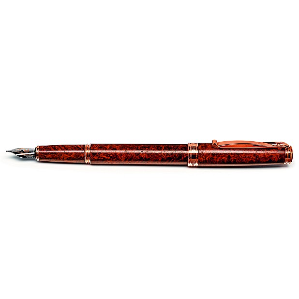Cleo Skribent Natura Amboyna Burl Fountain pen