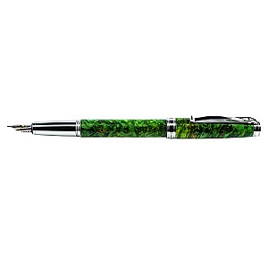 Cleo Skribent Natura Box Elder Green Wood Fountain pen