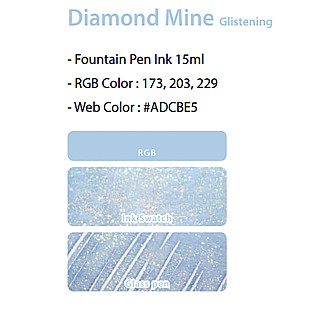 Colorverse Diamond Mine Glistening USA Special 15 ml. Ink Bottle
