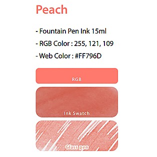 Colorverse Peach USA Special 15 ml. Ink Bottle