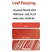 Colorverse Leaf Peeping USA Special 15 ml. Ink Bottle