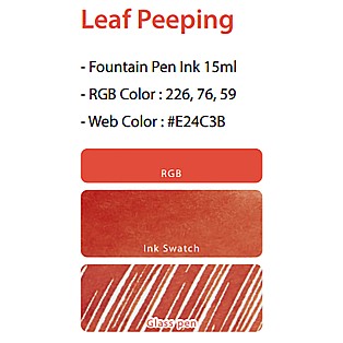 Colorverse Leaf Peeping USA Special 15 ml. Ink Bottle