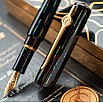 ConCoPens Mother-of-Pearl Lacquer Inlay Bolide 2 Fountain Pen