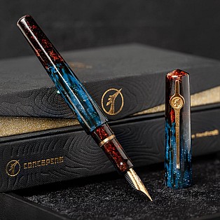 ConCoPens Vietnamese Lacquer Galaxy 02 Fountain Pen