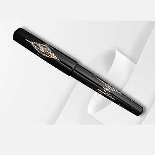 ConCoPens Mother-of-Pearl Lacquer Inlay Noctilux Fountain Pen