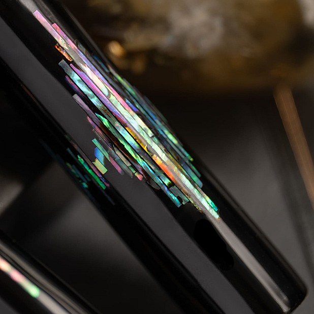 ConCoPens Mother-of-Pearl Lacquer Inlay Noctilux Fountain Pen