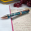 Conklin Endura Deco Crest Demo Blue Rose Gold Balpen