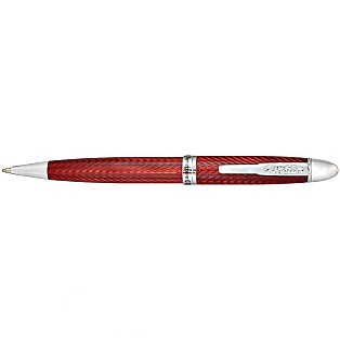 Conklin Herringbone Burgundy Red Balpen