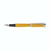 Conklin Herringbone Yellow Fountain pen