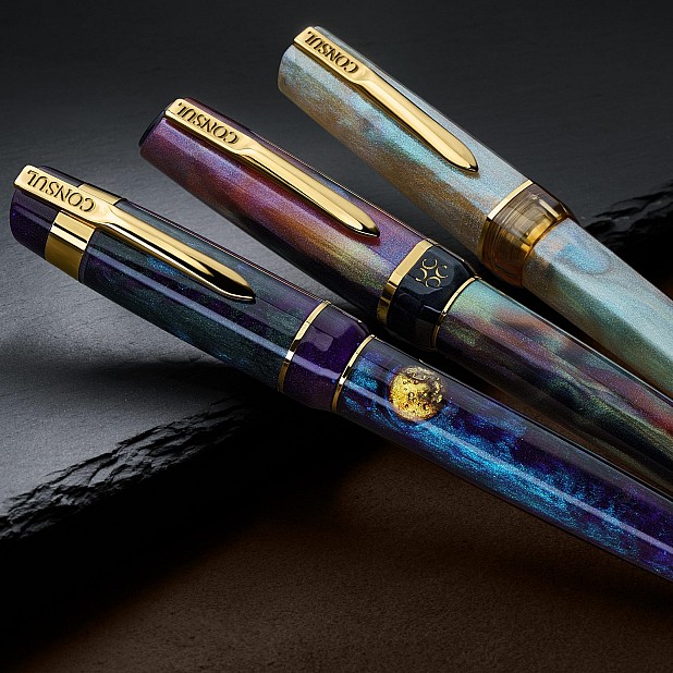 Pluma estilográfica Consul Guardian Nightfall GT