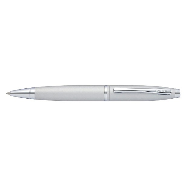 Cross Calais Matte Metallic Satin Chrome Kugelschreiber