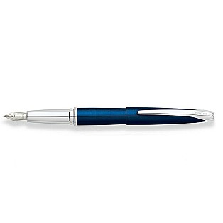 Cross ATX Translucent Blue Fountain pen