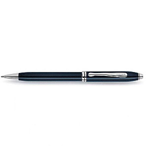 Cross Townsend Quartz Blue Lacquer Ballpoint