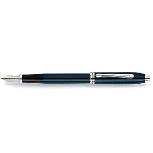 Cross Townsend Quartz Blue Lacquer Fountain pen