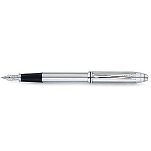 Cross Townsend Lustrous Chrome Caneta de Tinta Permanente