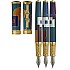 David Oscarson 15th Anniversary American Art Deco Teal GT Füllfederhalter