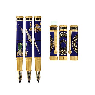 David Oscarson 2012 End of Days Sapphire Blue GT Fountain pen