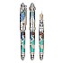 David Oscarson 25th Silver Anniversary Eucalyptus Caneta de tinta permanente