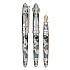 David Oscarson 25th Silver Anniversary Slate Grey Caneta de tinta permanente