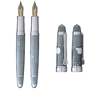 David Oscarson Alexander Fleming Grey ST Fountain pen