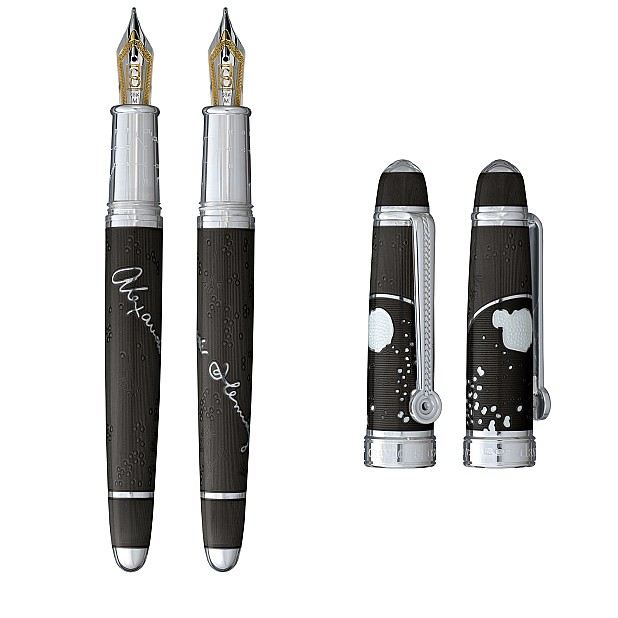 David Oscarson Alexander Fleming Black ST Stylo Plume