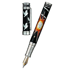 David Oscarson Alfred Bernhard Nobel Black ST Fountain pen