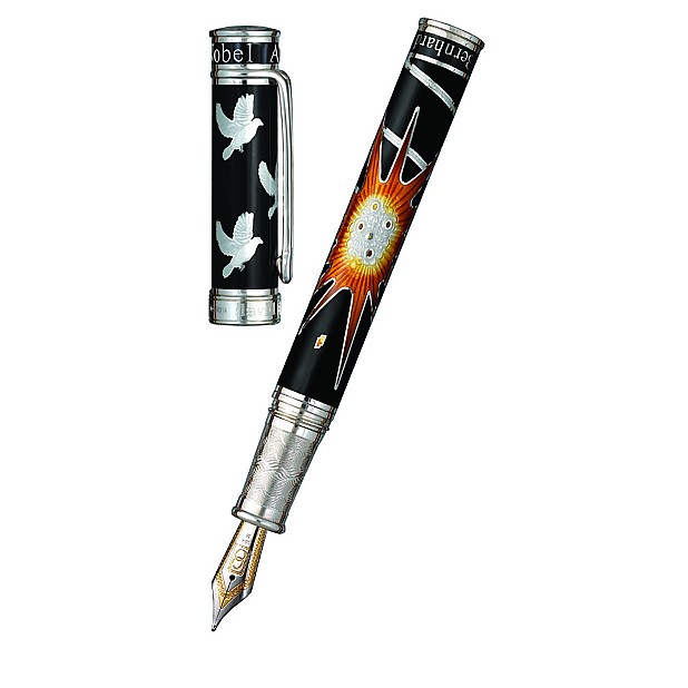 David Oscarson Alfred Bernhard Nobel Black ST Fountain pen