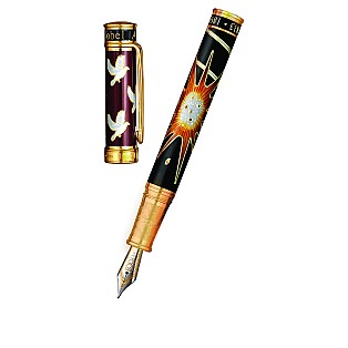 David Oscarson Alfred Bernhard Nobel Red GT Fountain pen