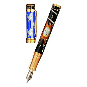 David Oscarson Alfred Bernhard Nobel Blue GT Fountain pen