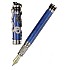 David Oscarson Black Water Snake Blue ST Fountain pen