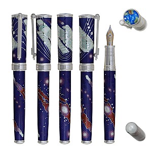David Oscarson Edwin Hubble Ultraviolet ST Fountain pen