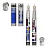 David Oscarson Ellis Island Sapphire Blue ST Stylo Plume