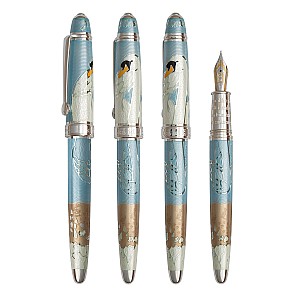 David Oscarson Hans Christian Andersen Azure Copper White ST Pióro wieczne