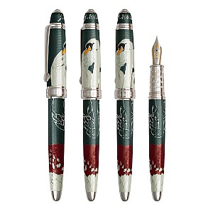 David Oscarson Hans Christian Andersen Black Red White ST Fountain pen