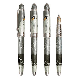David Oscarson Hans Christian Andersen Grey Black White ST Stylo Plume