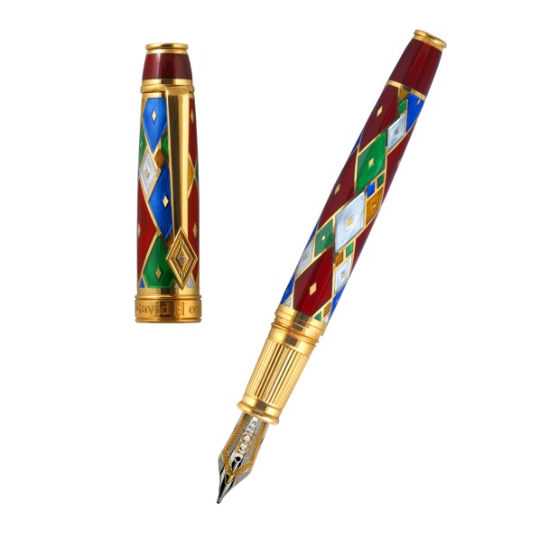 David Oscarson Harlequin Ruby Red GT Vulpen