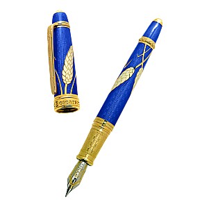 David Oscarson Harvest Sapphire Blue GT Pluma estilográfica