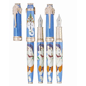 David Oscarson Lord Ganesha Azure ST Fountain pen