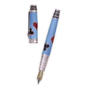David Oscarson Les Quatre Couleurs Azure Blue ST Fountain pen