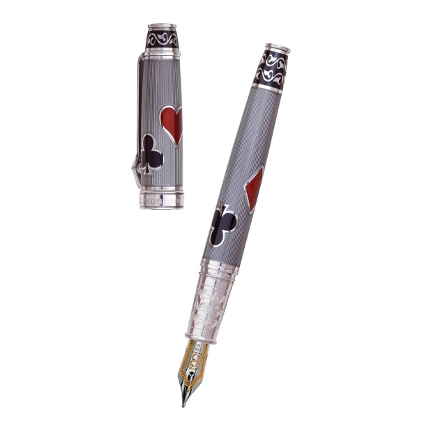 David Oscarson Les Quatre Couleurs Grey ST Fountain pen