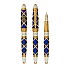 David Oscarson Russian Imperial Sapphire Blue GT Caneta de tinta permanente