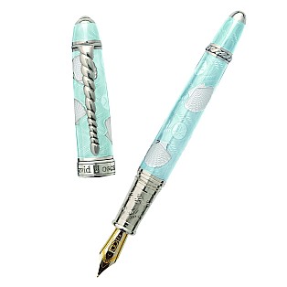 David Oscarson Seaside Aquamarine Blue Pluma estilográfica