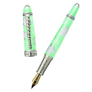 David Oscarson Seaside Seafoam Green Pluma estilográfica