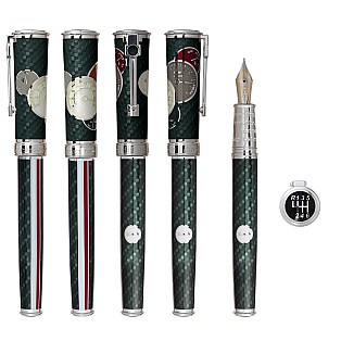 David Oscarson Take it to the Limit Monochromatic Carbon Black Pluma estilográfica